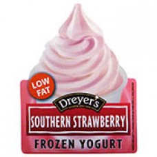 Dreyers Lf Southern Strawberry Yogurt 6/.5 Gal