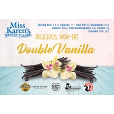 Miss Karen's Non Fat Double Vanilla No High Fructose Corn Syru p 4-1 gallon