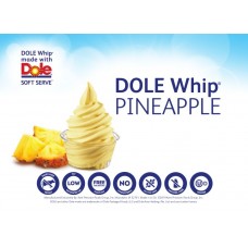 Dole Pineapple Soft Serve Lactose Free Mix 4/4.4 Lb