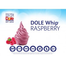 Dole Raspberry Soft Serve Lactose Free Mix 4/4.5 Lb