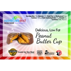 Rainbow's End Low Fat Peanut Butter Cup Yogurt 4/1 Gallon