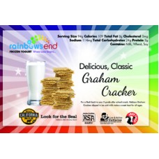 Rainbow's End Non-Fat Graham Cracker Crust Yogurt 4/1 Gallon