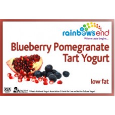 Rainbow's End Non Fat Blueberry Pomegranate Tart Yogurt 4-1 gallon