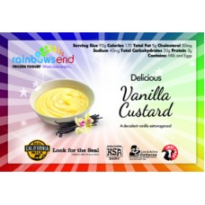Rainbow's End Vanilla Custard 10% Butterfat 4/1 Gallon