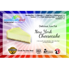 Rainbow's End Non-Fat New York Cheesecake Yogurt 4/1 Gallon