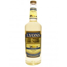 Lyons Sugar Free Vanilla Beverage Syrup 6/33.8 Oz