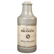 Monin White Chocolate Sauce 4/64 Oz 