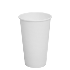 Ck516w Paper Hot Cups 16 Oz Unprinted White 1000ct