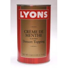 Creme De Menthe Dessert Topping 6/#5 Cans