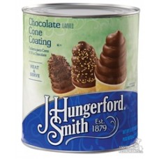 Jhs Chocolate Cone Coating 6/#10 6-#10 cans