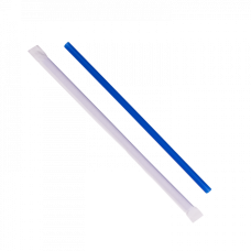 Blue Giant Paper Wrapped Straw 4/300 Ct