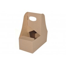 2 CUP DRINK CARRIER W/HANDLE 250/CT