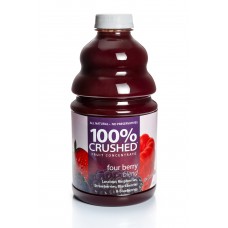 Dr. Smoothie 100% Four Berry Fruit Smoothie Concentrate 6-46 ounce bottles