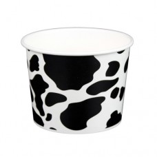 Frozen Solutions Cow Print 16 Oz Paper Cold Cup 600 Count