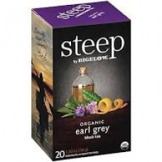 Tea, Steep Organic Black Earl Grey 6/20 Ea