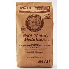 Flour All Purpose Bleached Enriched Malted 1/50 Lb Bag