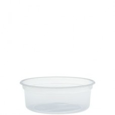 Clear Container 8 Oz Pp Deli 500 Count
