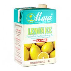LYONS MAUI LEMONADE ICE PREMIUM FRUIT MIX 6/46oz CS