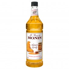MONIN SYRUP - HONEY (4/1L PLASTIC)