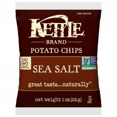 Kettle Potato Chip Sea Salt 72/1 Oz Bags