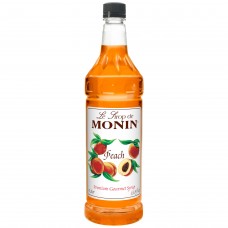 Monin Peach Syrup 1ltr 4/Ct