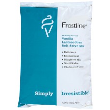 Frostline Vanilla Soft Serve Non Dairy Mx 6/6lb Bags D-400