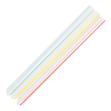 Large/10mm Straws Mixed Color/Stripe 7.5