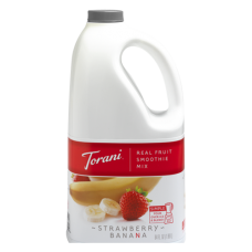 Torani Strawberry Banana Real Fruit Smoothie 64 Oz