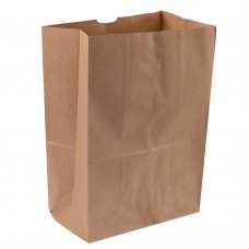 BAG GROCERY 57LB PAPER KRAFT 1/6 BBL RECYCLABLE 500CT