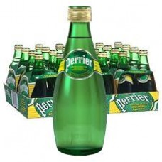PERRIER MINERAL SPARKLING WATER GLASS 24/330ml CS