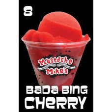 M Mikes Bada Bing Cherry Italian Ice 3 Gal Tub